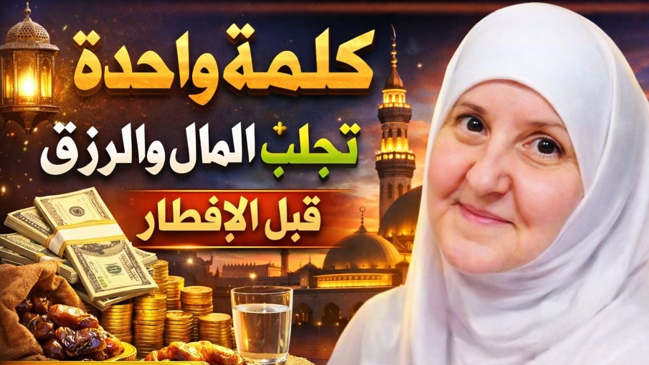 كلمةٌ واحدة تجلبُ المال والرزق قبل الإفطار | د. هيفاء يونس