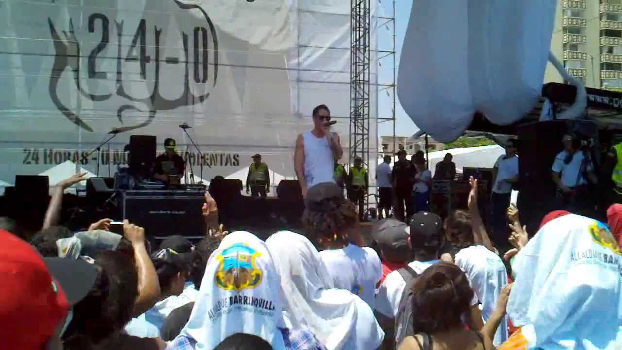 Canserbero - 24Cero Concierto En Barranquilla 2013 Parte 2