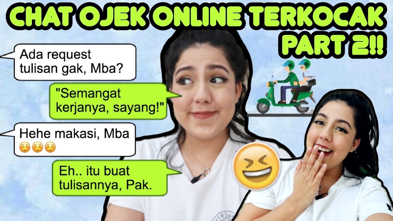 Chat DRAMA OJEK ONLINE TerLUCU!! pt 2