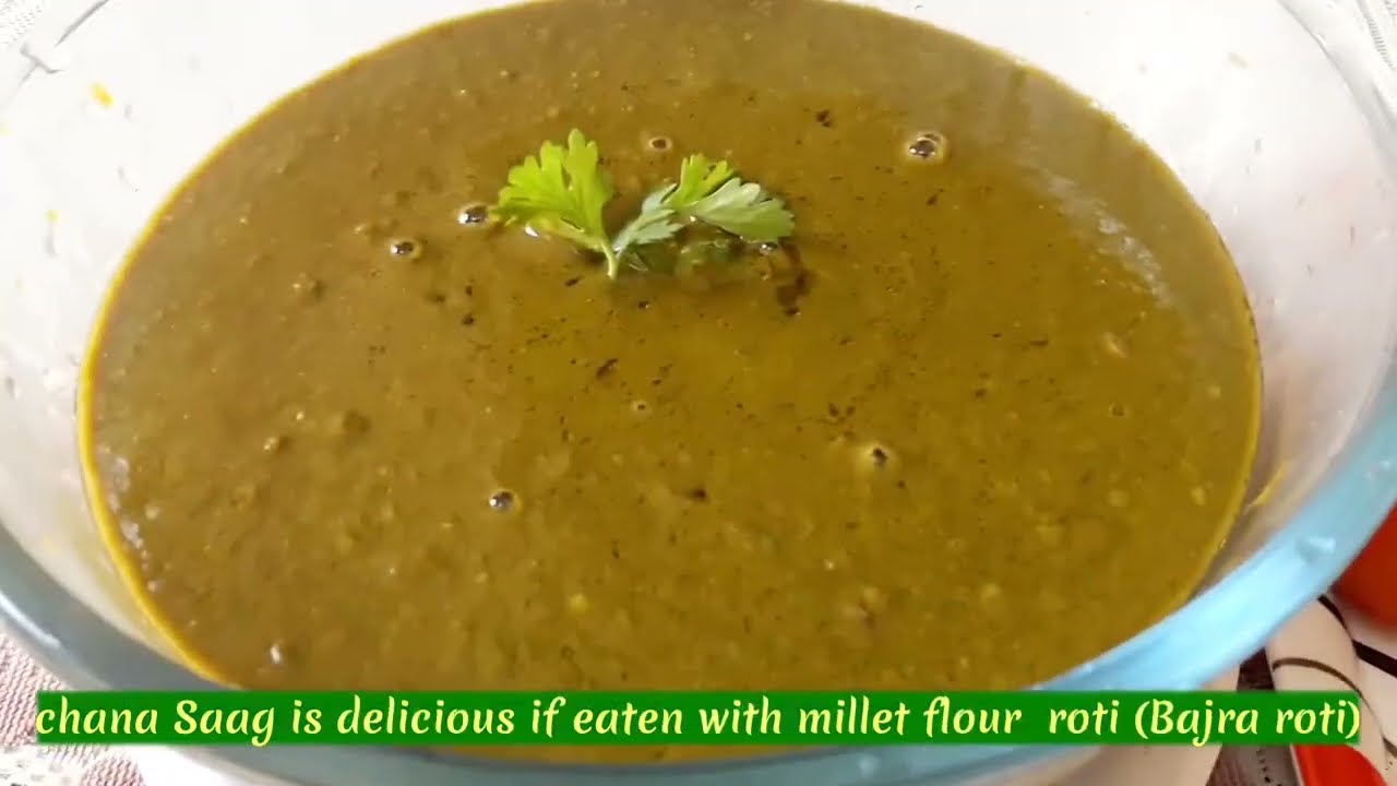 WINTER SPECIAL RECIPE CHANE KA SAG EKADAM TIPS AND TRICKS KE SAATH 🌾