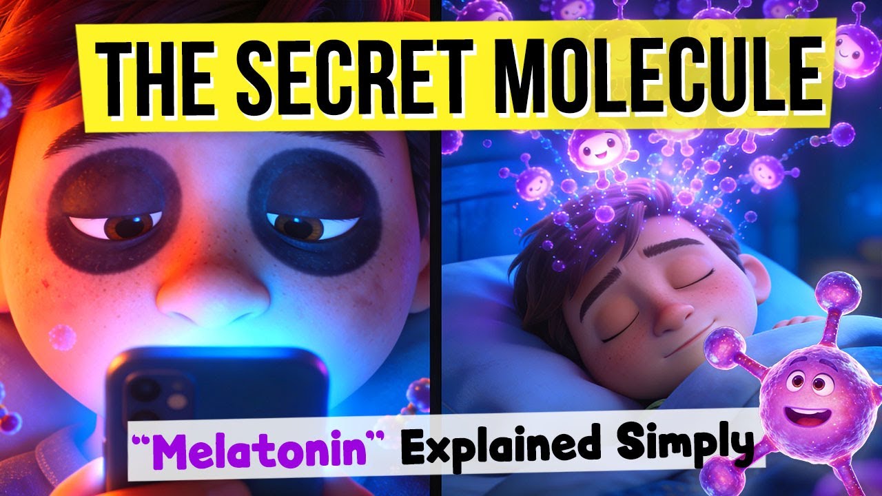 Melatonin: The Secret Sleep Molecule Explained (Inside Your Brain)