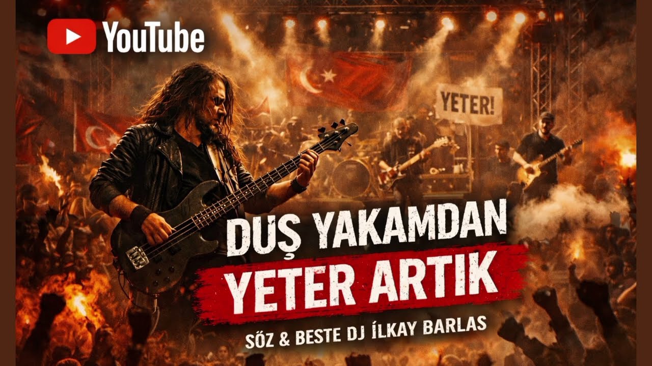 DÜŞ YAKAMDAN YETER ARTIK | Anadolu Rock Protest Şarkı 2026 | Dj İlkay Barlas