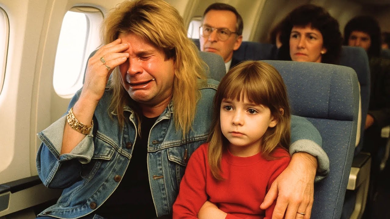 Ozzy Osbourne Sat Next to a Little Girl on a Flight — What She Asked Him BROUGHT Him to Tears