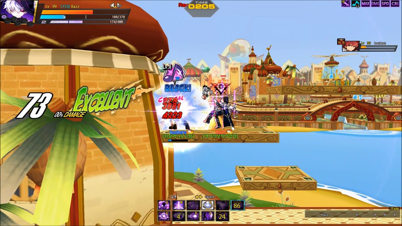 [Elsword KR] Mad Paradox PvP 1:1 매드 패러독스 공식대전 #37