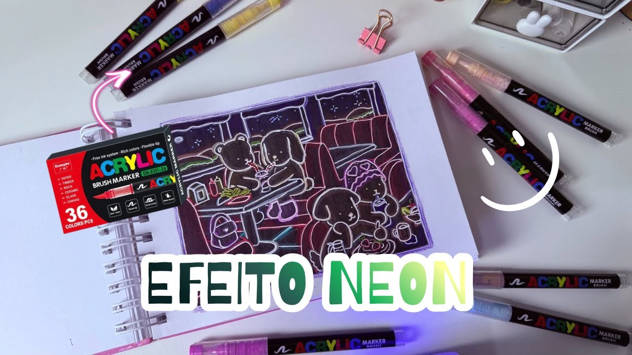 COMO FAZER O EFEITO NEON NO BOBBIE GOODS