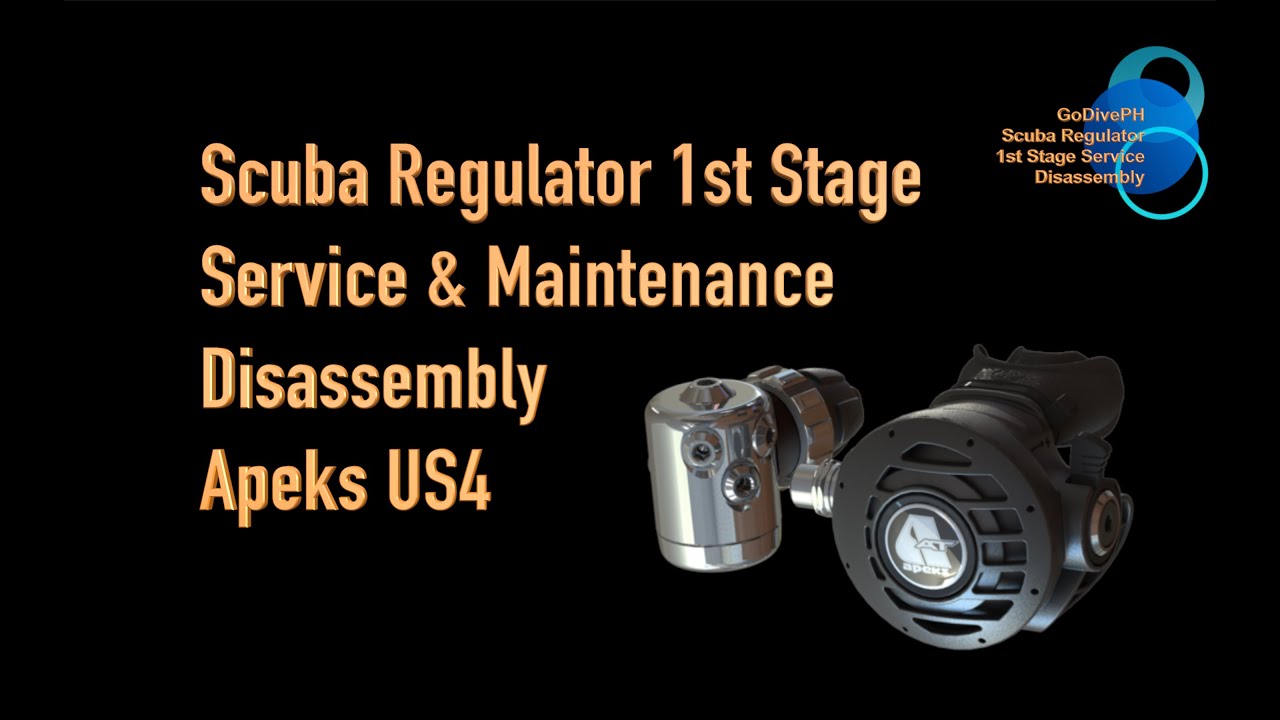 How To Service Scuba Regulators: Apeks US4/DS4 1st Stage Part 1: DISASSEMBLY