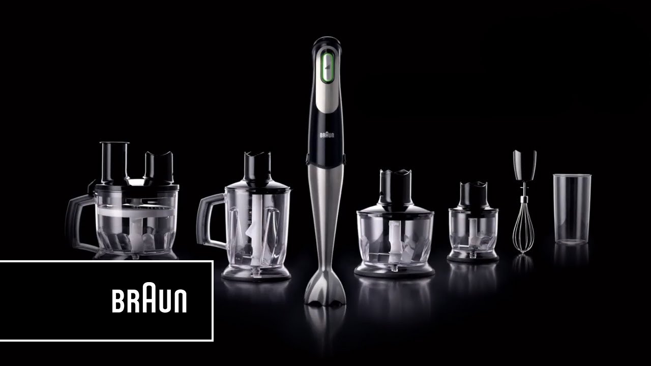 Batidoras de mano Minipimer 7 de Braun | Todas las velocidades en un solo bot&oacute;n.