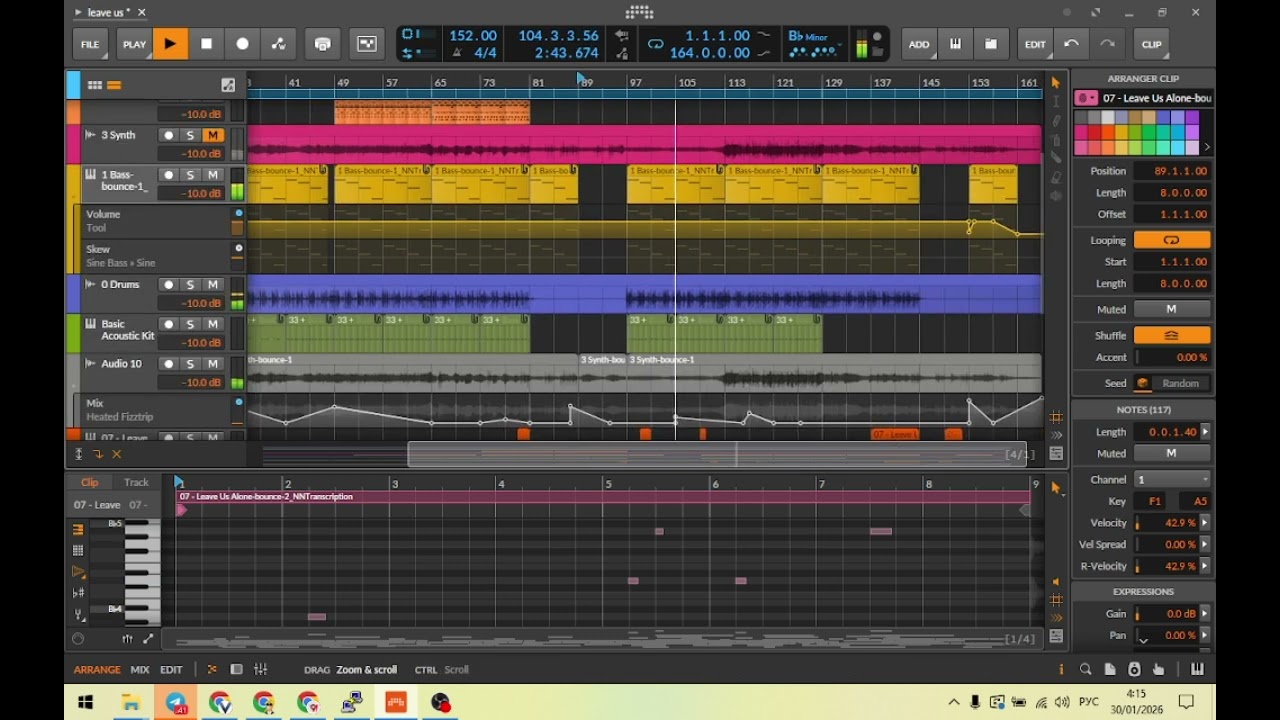 Dive (first draft) - by 22°C