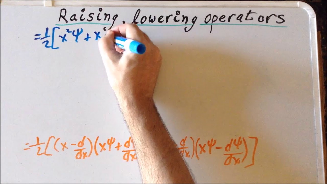 Commutator: raising and lowering operators derivation