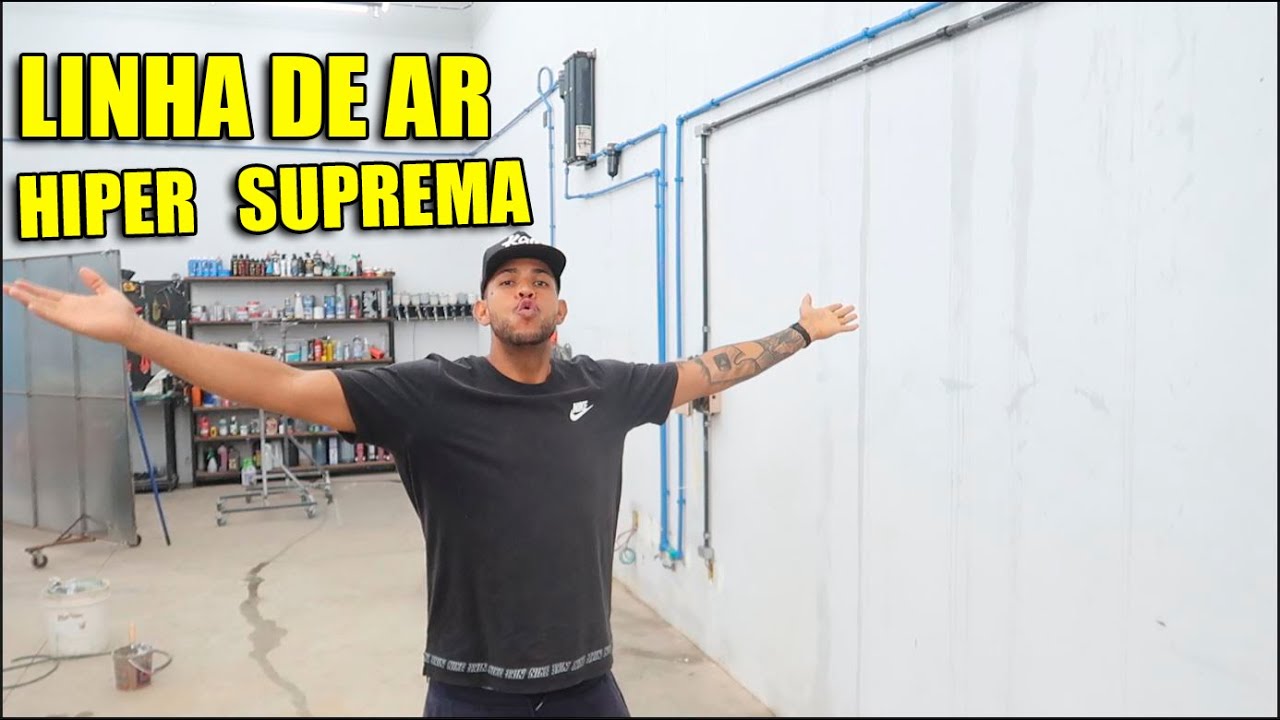 LINHA DE AR HIPER SUPREMA FEITA COM UMA FERRAMENTA SÓ