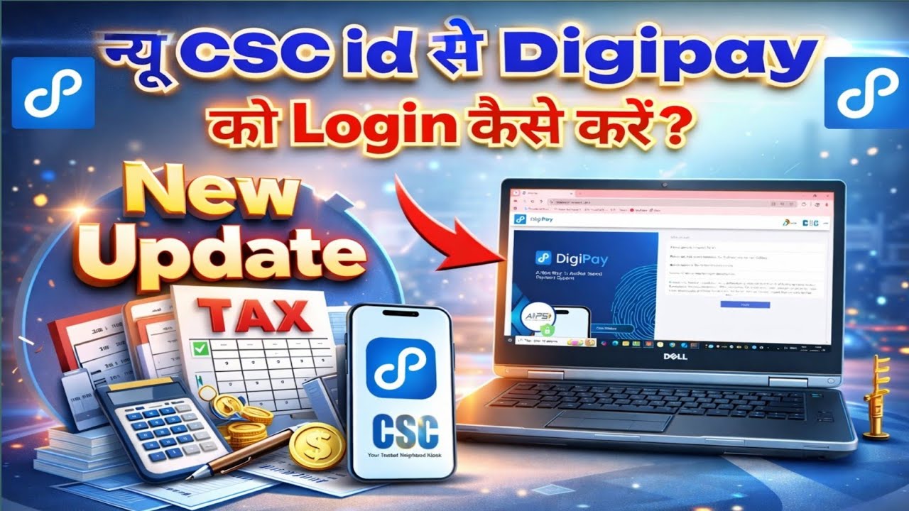 💸🔥💸 New CSC ID Login To DigiPay, How To Use Digipay, Digipay login kese kare #digipay #omtek #csc