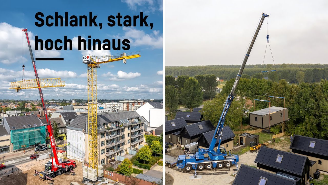 LTM 1100-5.3 Schlank, stark, hoch hinaus | Liebherr