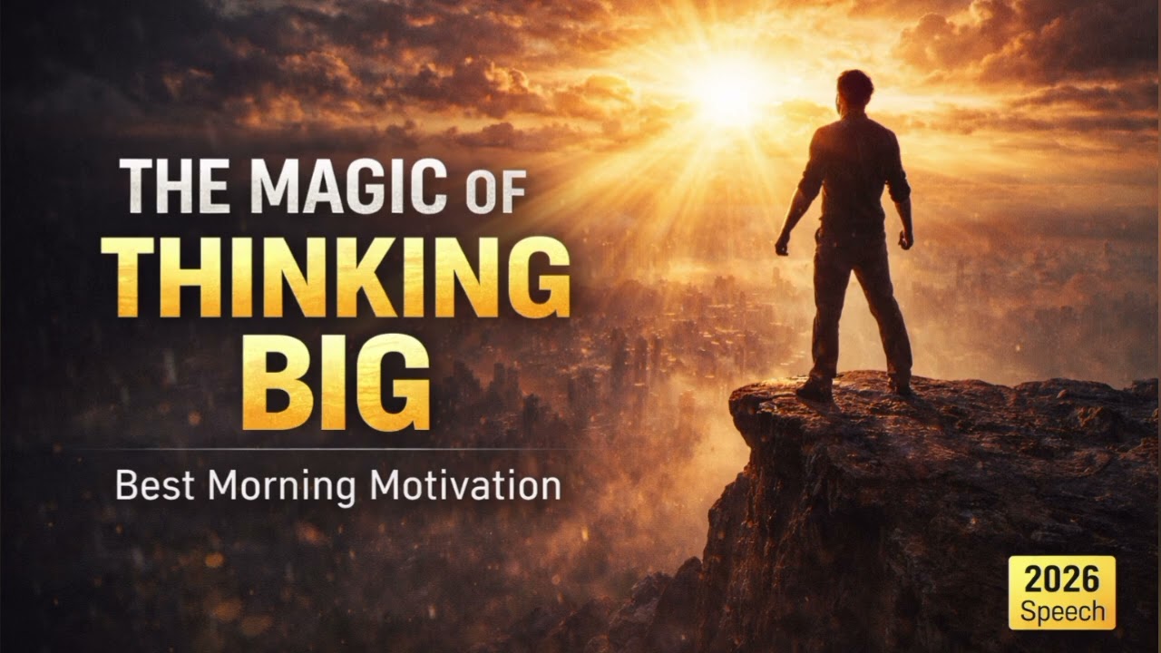 THE MAGIC OF THINKING BIG &ndash; Best Morning Motivational Speech