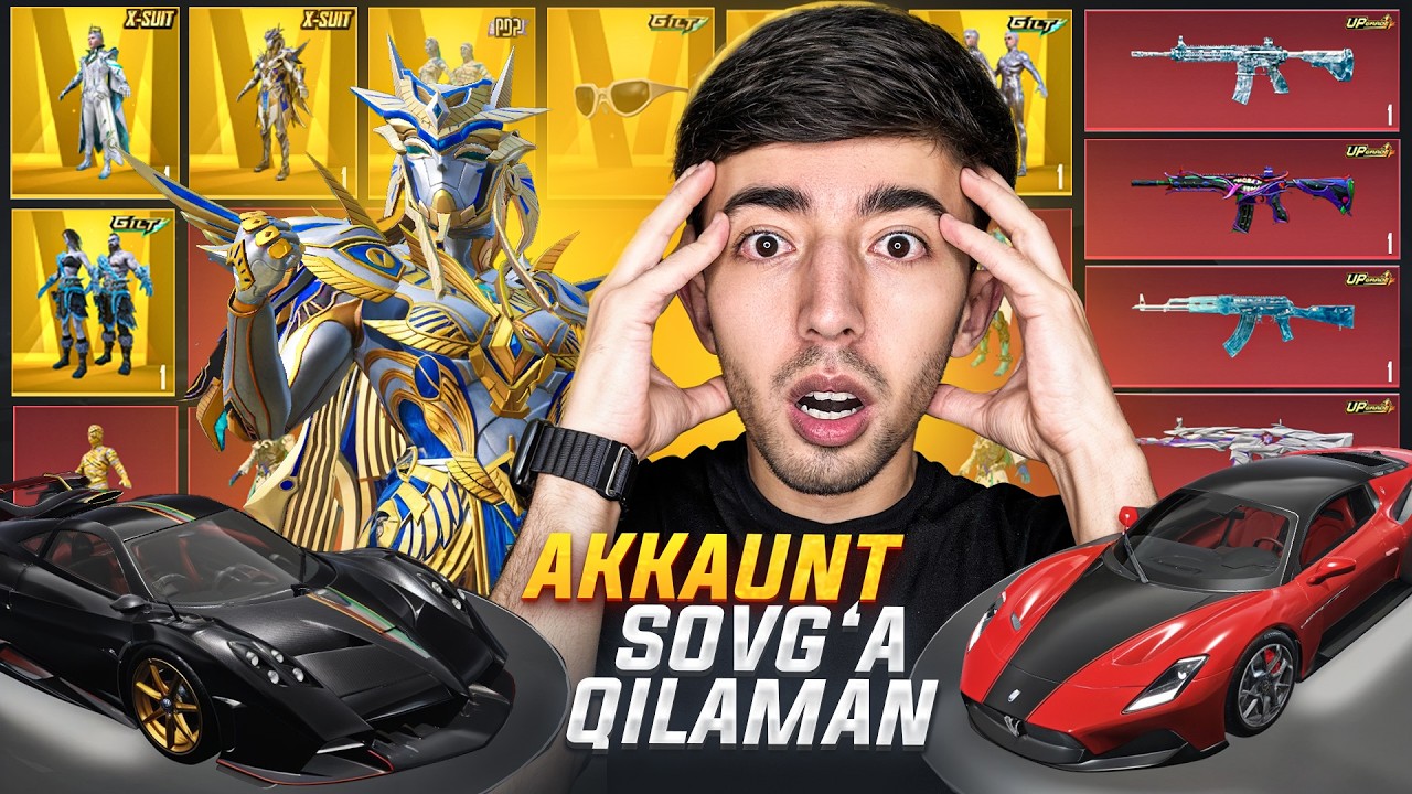 SIZGA AKKAUNT SOVG'A QILAMAN 🥵 HAMMA KO'RSIN!