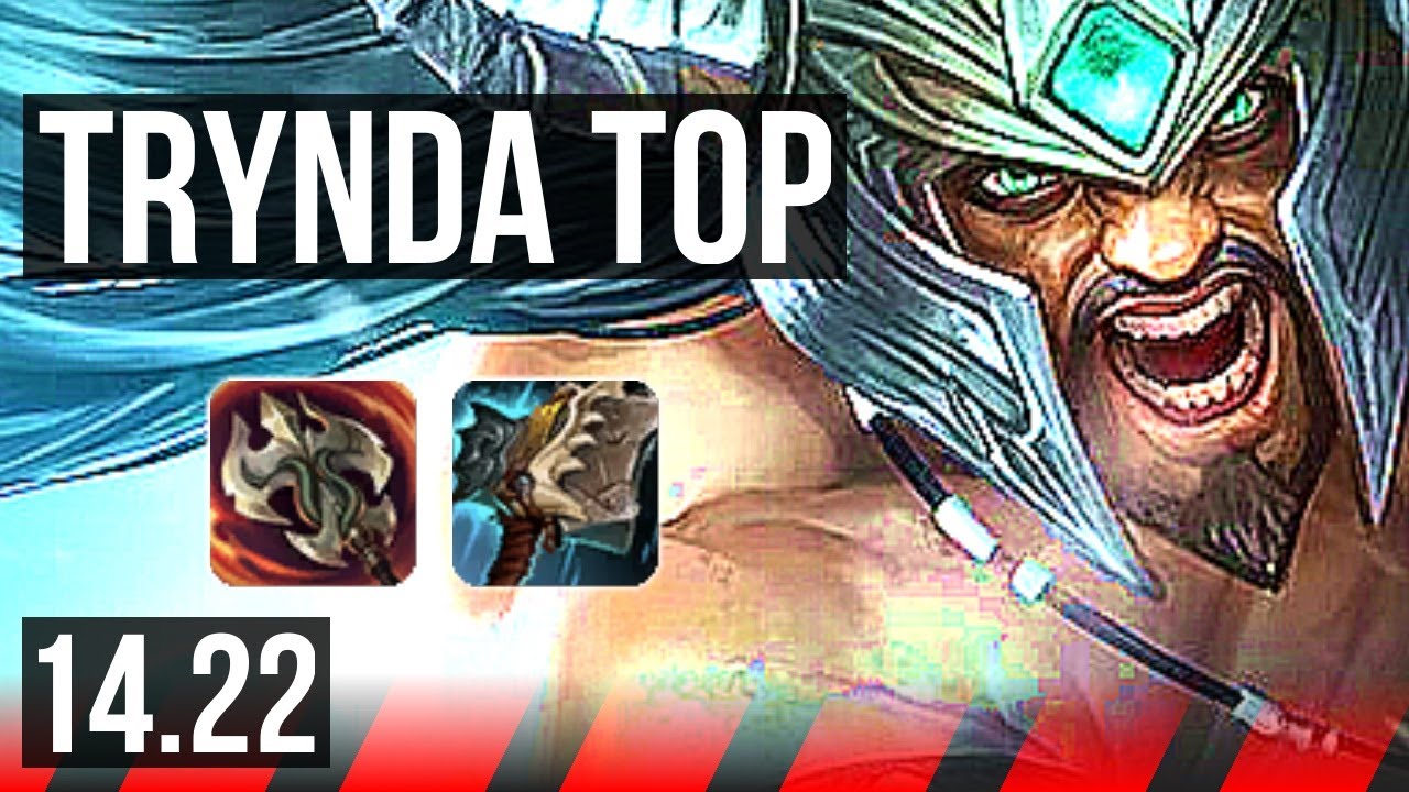 TRYNDAMERE vs MORDEKAISER (TOP) | 9 solo kills | NA Master | 14.22