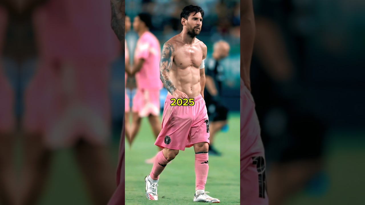 👍evolution Messi (2000-2025)#shortvideo #football #messi