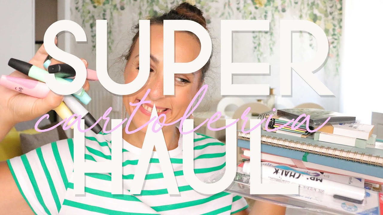 SUPER haul CARTOLERIA | tiger smatworking | AnnalisaSUperStar