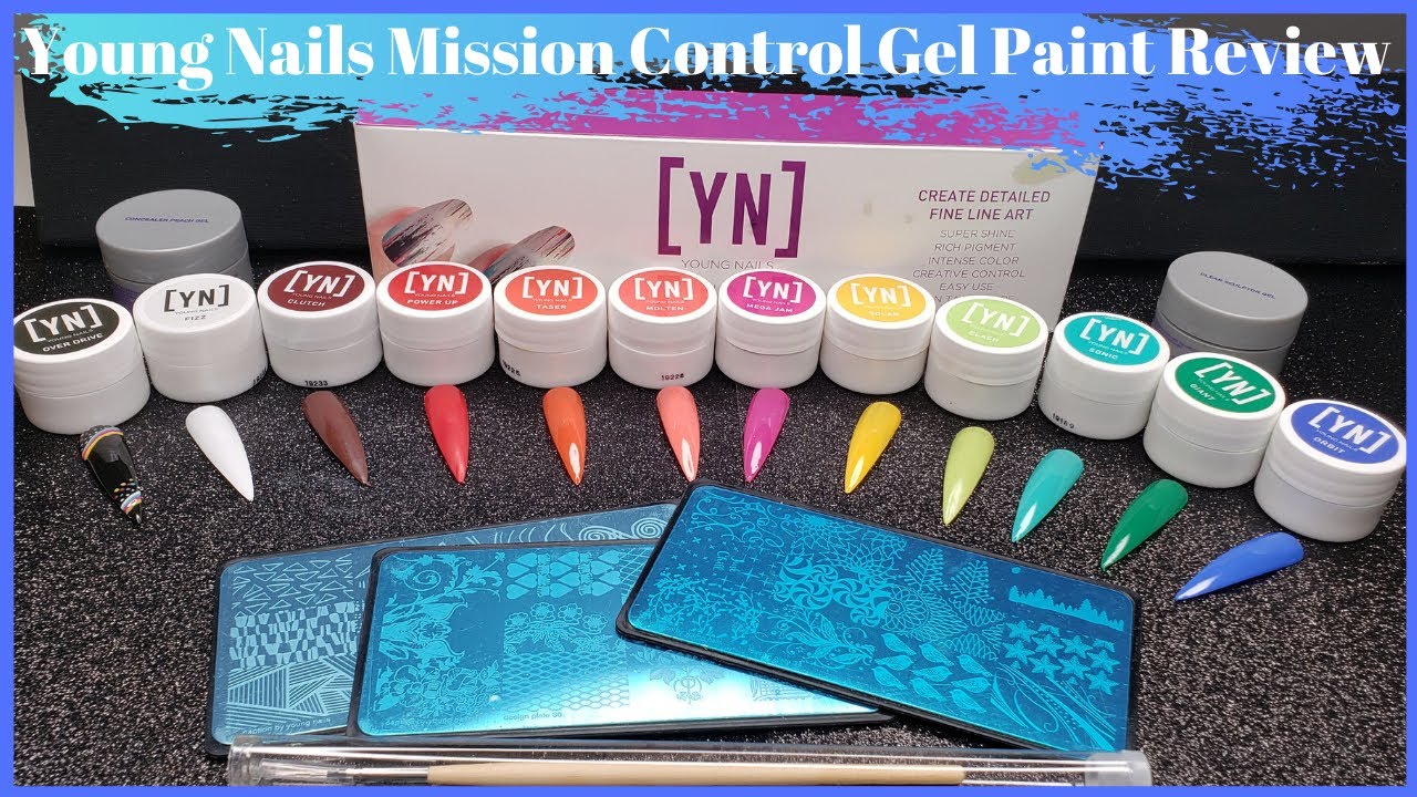 Young Nails Mission Control Gel Paint Review & Haul | Patrice Nailed It!