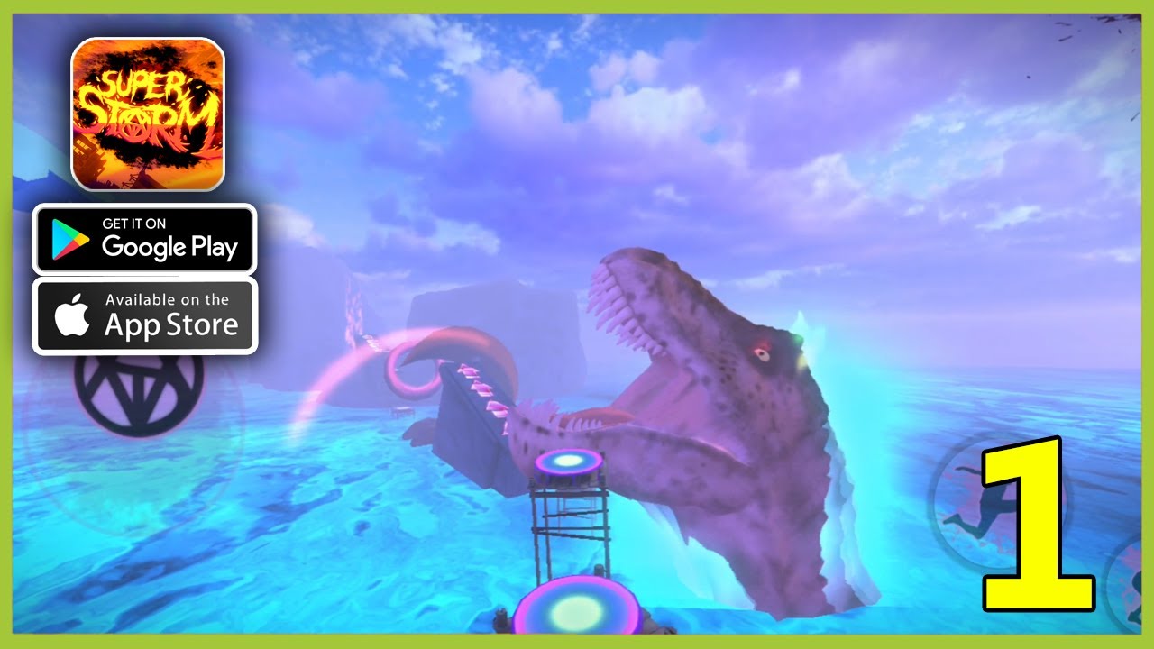 SUPER STORM: Parkour Action Game Gameplay Walkthrough (Android, iOS) - Part 1