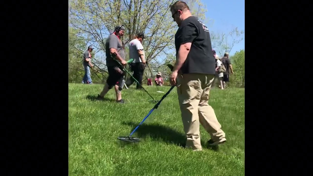 Episode 53: live action metal detecting at Detecting the Heartland seeded hunt #metaldetecting
