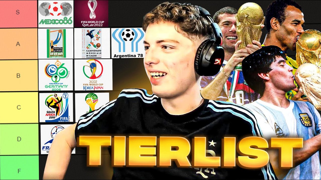 LOS MEJORES MUNDIALES DE LA HISTORIA! TIERLIST
