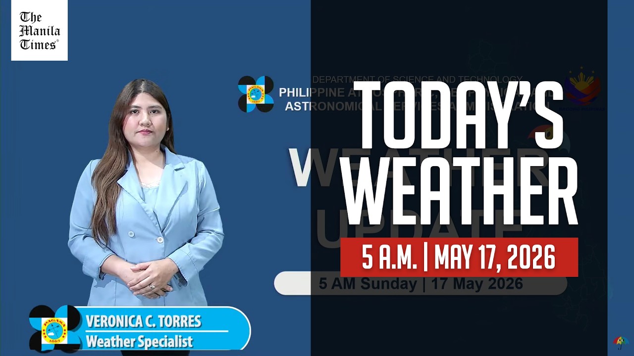 Today's Weather, 5 A.M. | May 17, 2026
