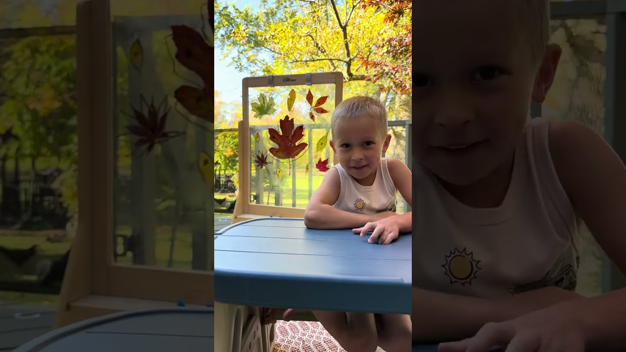 Peek-A-Boo Easel Fun