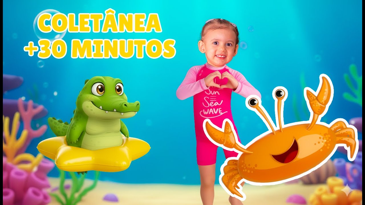 Coletânea de Músicas Infantis - CARANGUEJO PEIXE É | 30 Minutos de Músicas