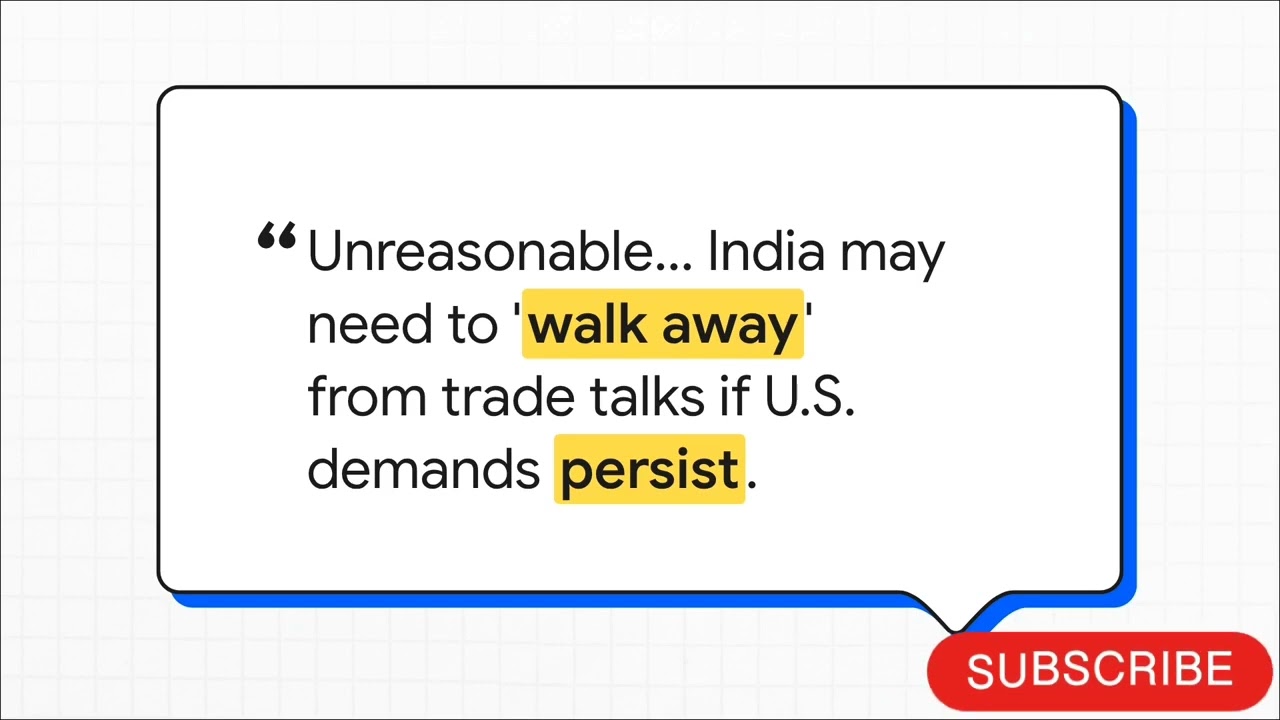 Washington&ndash;New Delhi: Trade Tension Rising