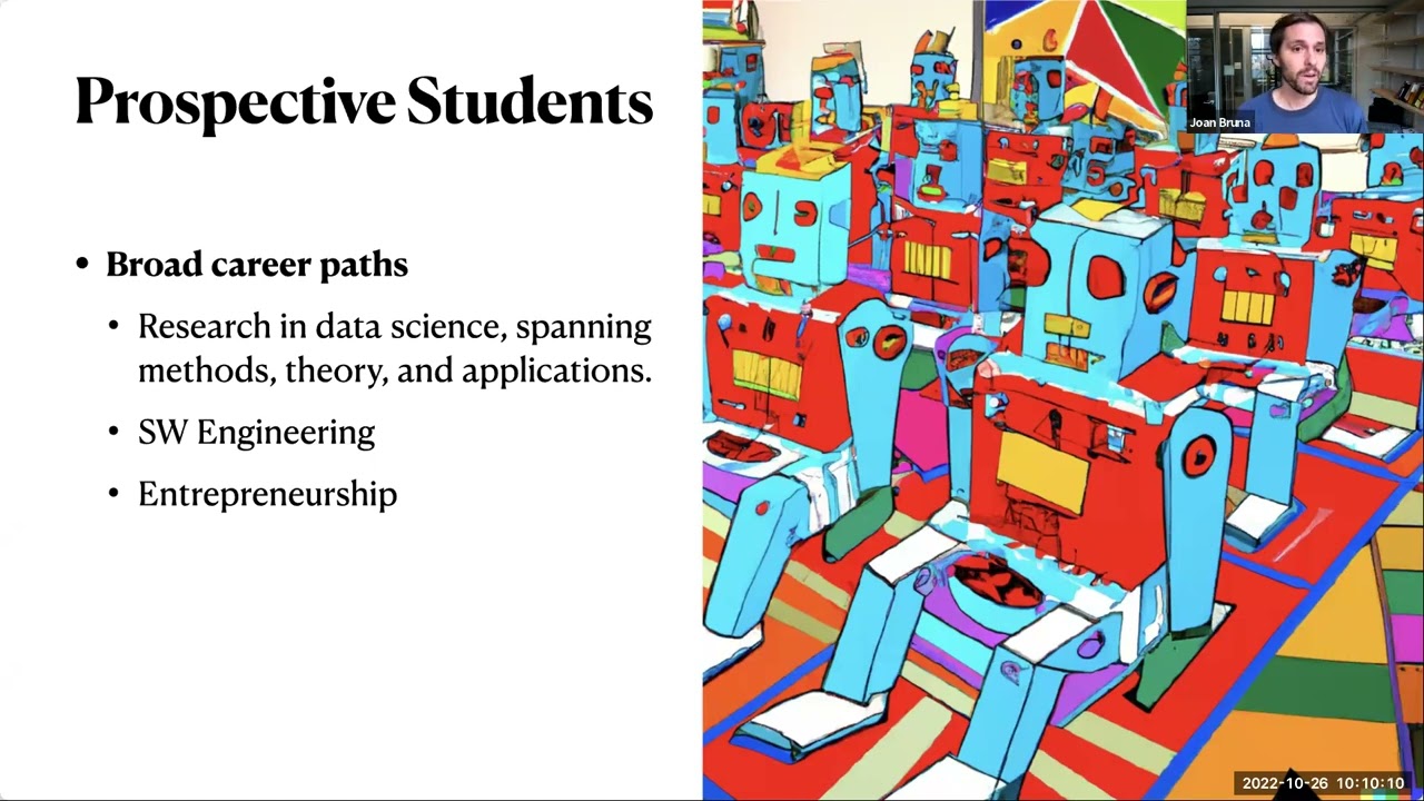 Info Session on our Master's in Data Science for 2022 | NYU Center for Data Science