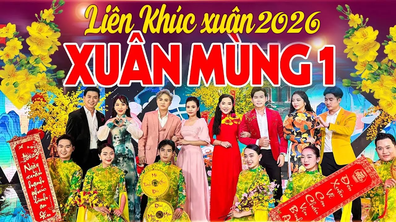 Liên khúc NHẠC TẾT SÔI ĐỘNG 2026 - Xuân Xuân Ơi Xuân Đã Về, Tết Tết Tết Tết Đến Rồi - Nhạc Xuân 2026