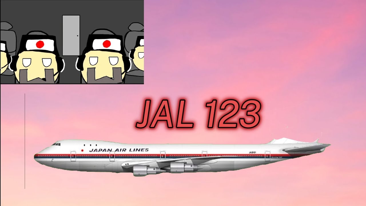 Japan airlines 123 in humanball +cvr + animation