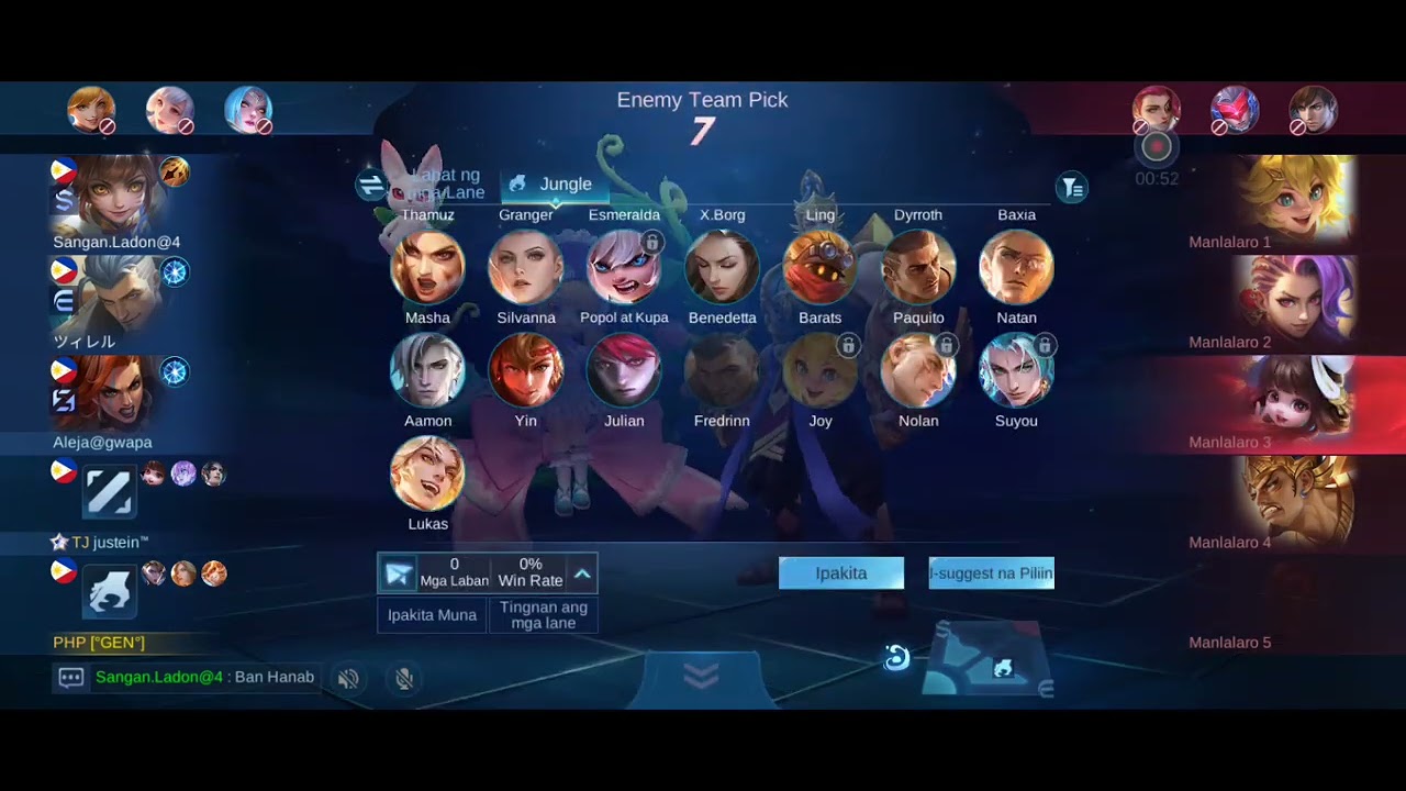 @moble legends pirmi nlng talo