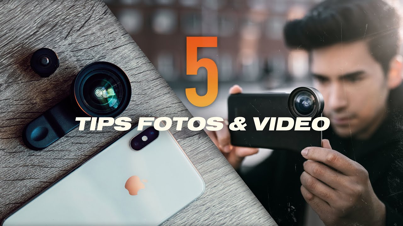 5 TIPS para FOTO & VIDEO con tu CELULAR