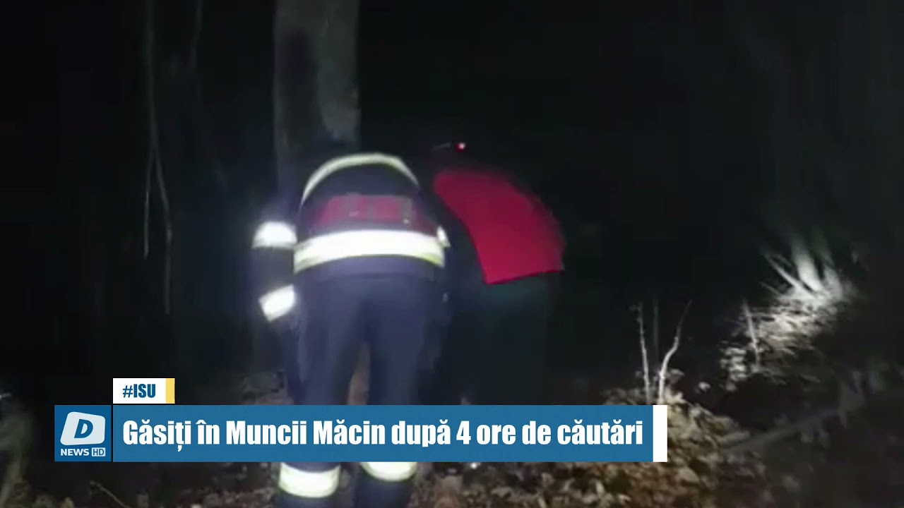 Găsiți în Munții Măcin după 4 ore de căutări