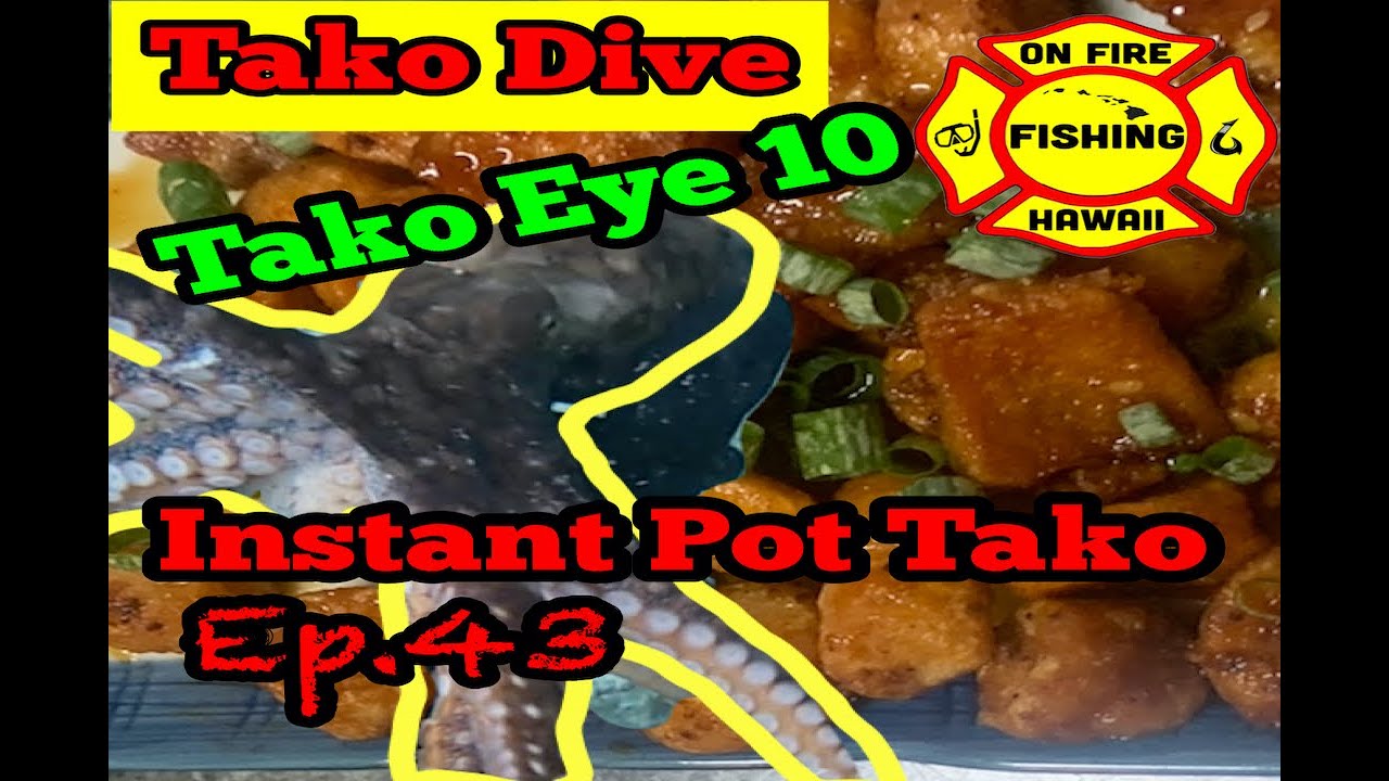 HOW TO COOK OCTOPUS IN INSTANT POT, How to find Tako (octopus) | Spearfishing | Catch and Cook, EP43