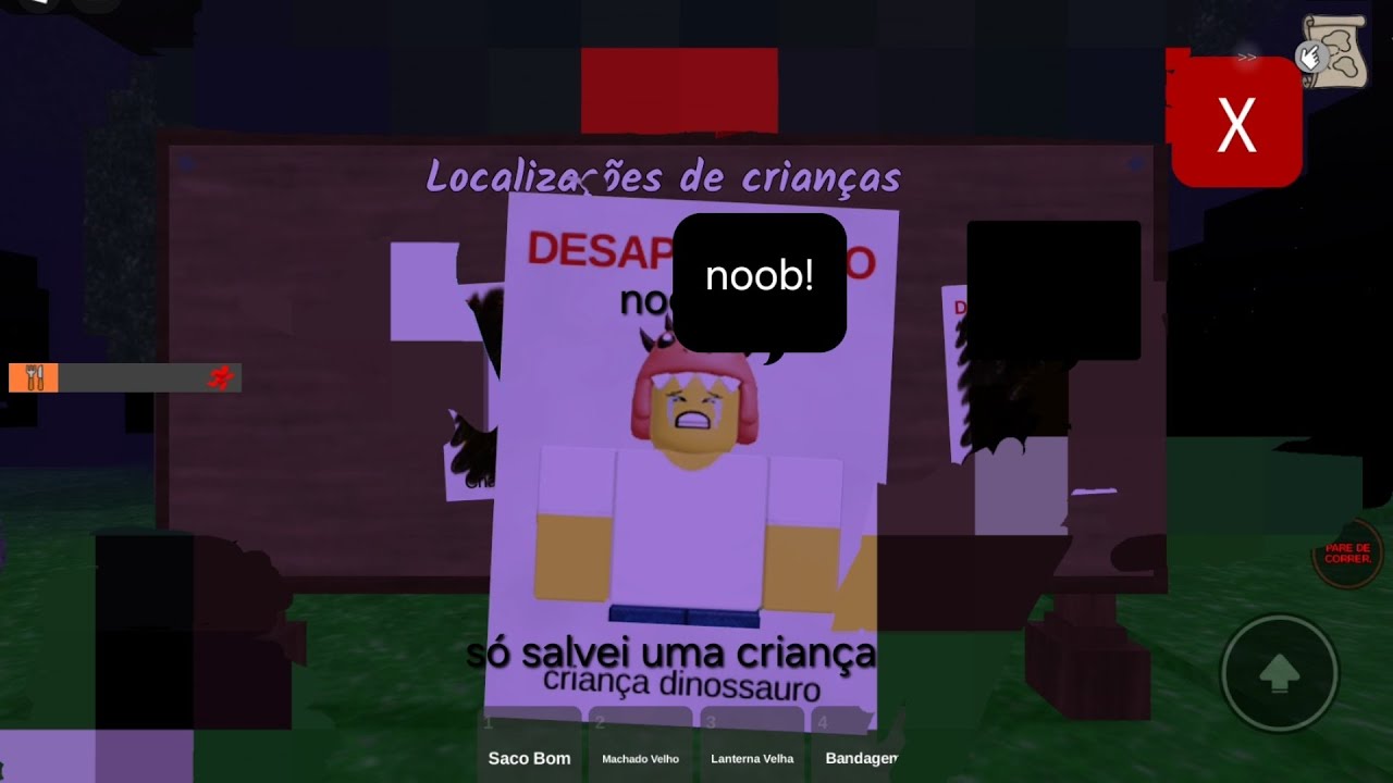 Tentei fazer as coisas para salvar a 5 criança mas só salvei 1