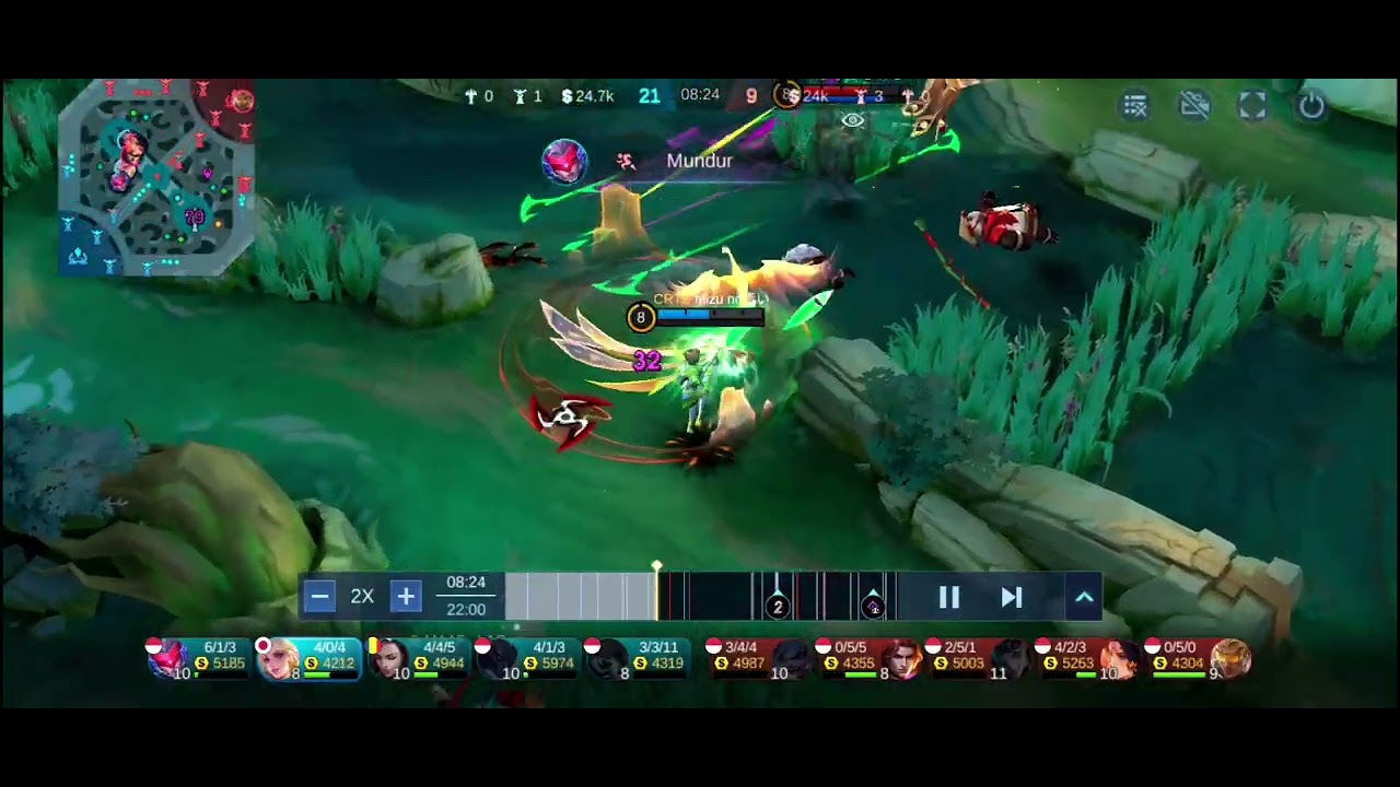 kimy mobile legend with lucky moment #mobilelegends #mlbb #mlbbhighlights 