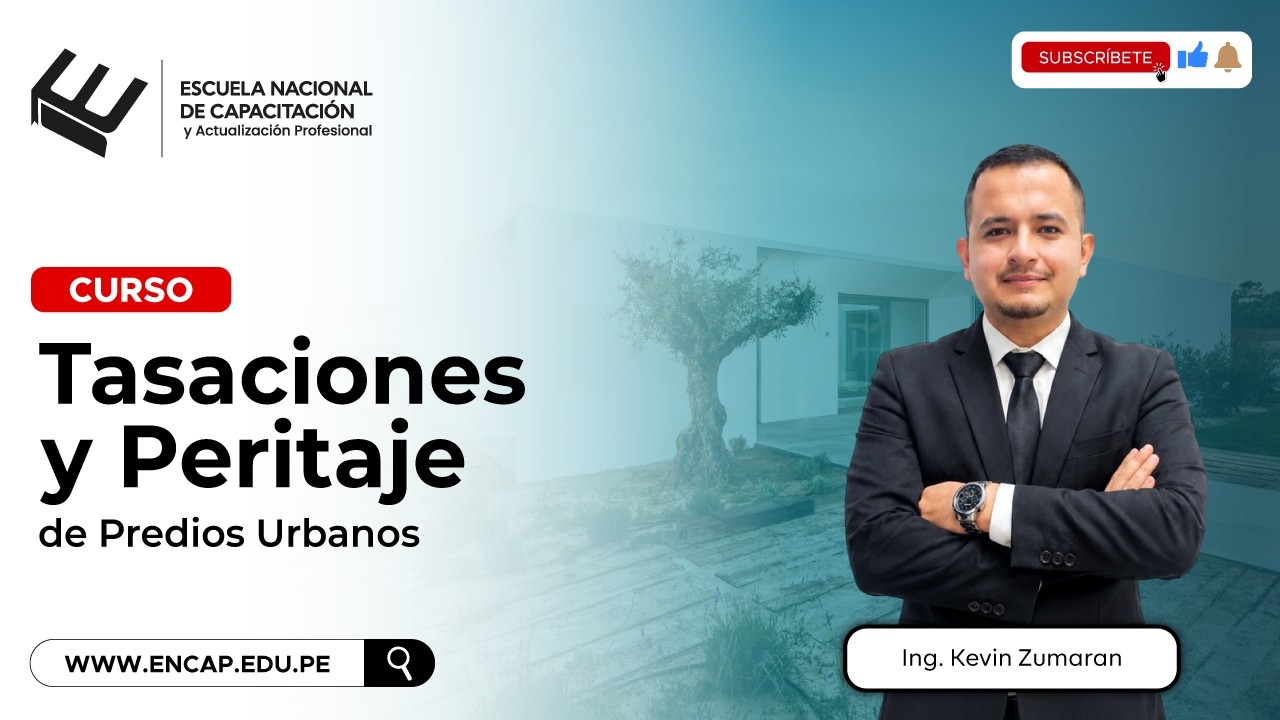 CURSO: TASACIONES Y PERITAJE DE PREDIOS URBANOS - 2026