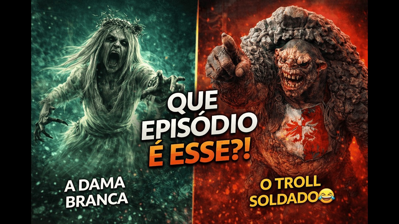 O TROLL QUE COMEU OS BARCOS! 😂 | Dama Branca + Equipamento do Grifo – Witcher 3 #18