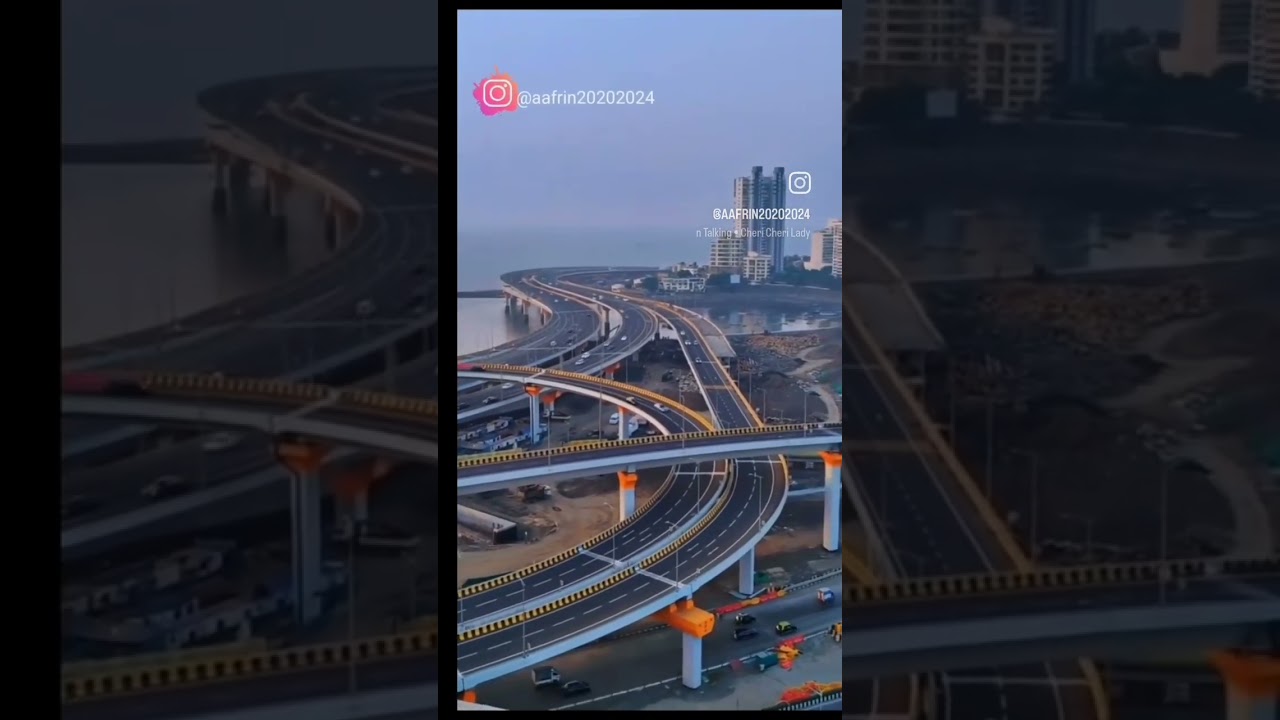 Mumbai coastal road -Haji Ali #viral #mumbaicoastalroad