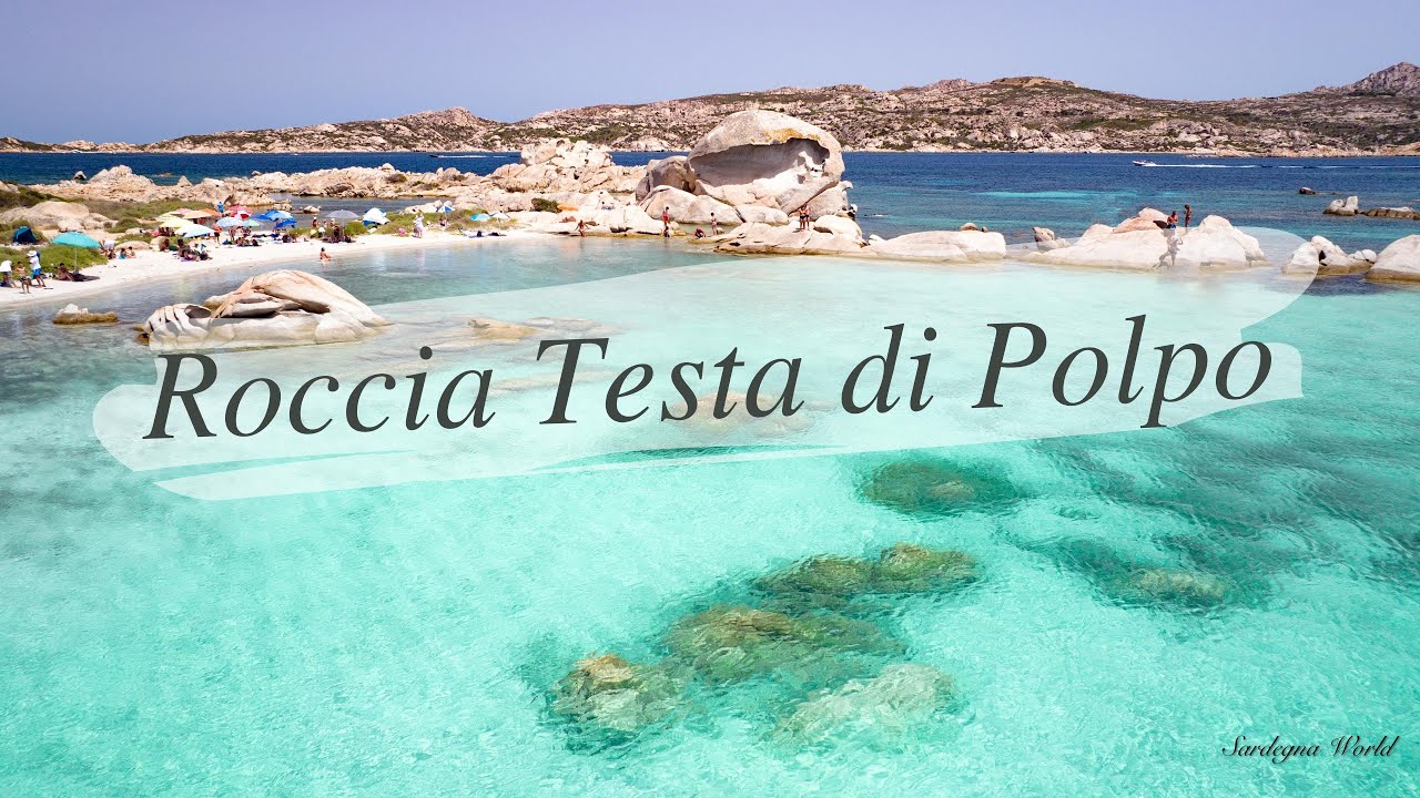 Spiaggia Testa del Polpo ( Capocchia d'u Purpu ) [ 4K ] Sardegna World by drone
