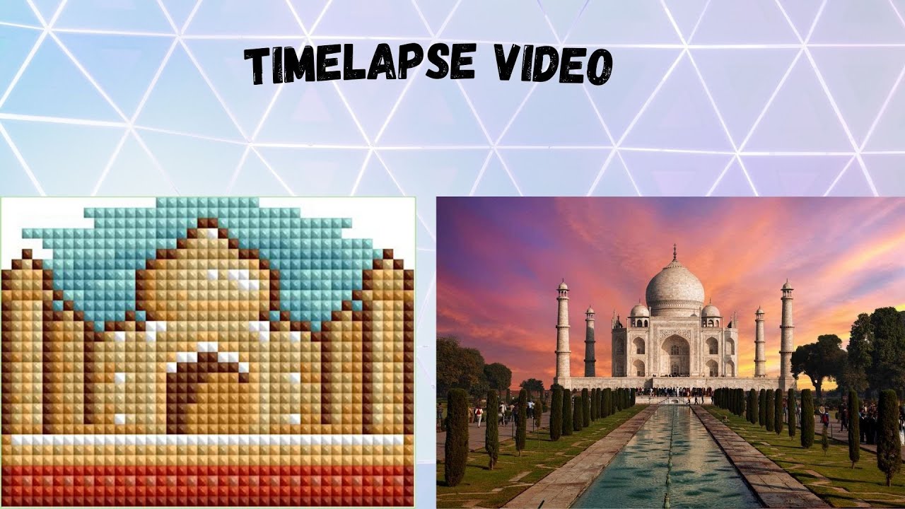 Timelapse: "Indian Taj Mahal Mini Dazzle"