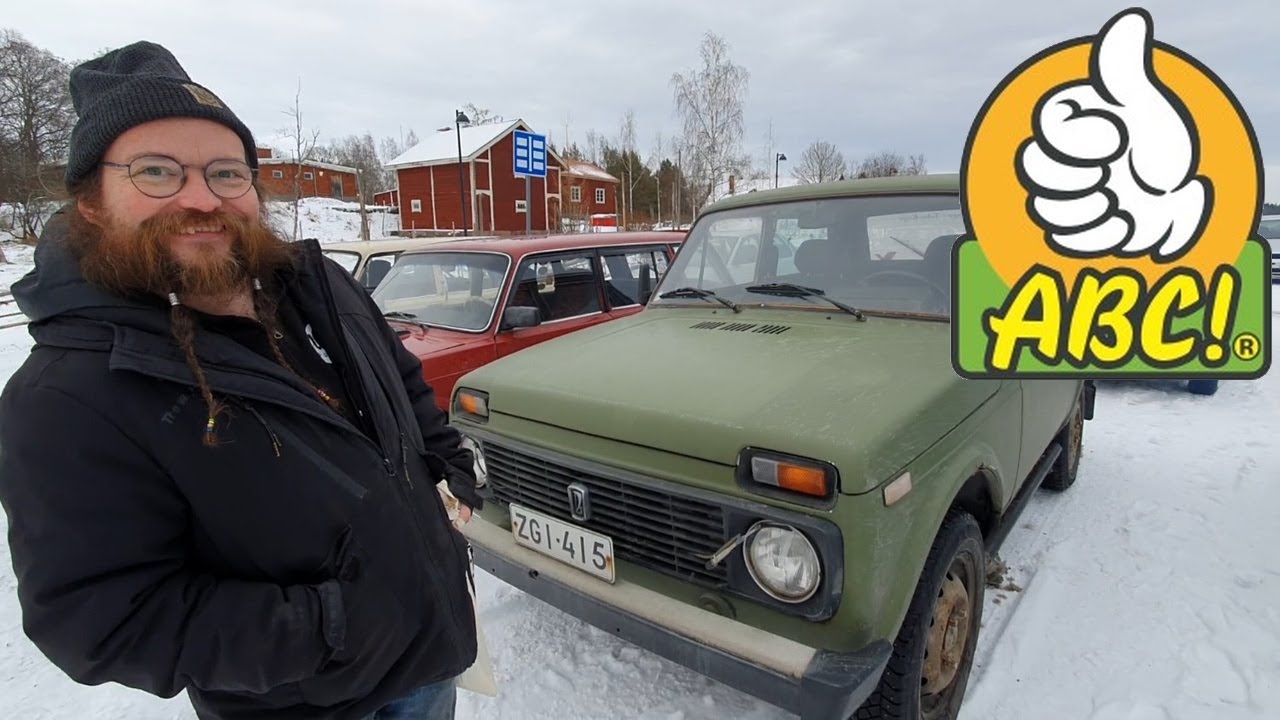 Lada-Jussi on käynyt kaikissa Suomen ABC-liikennemyymälöissä!