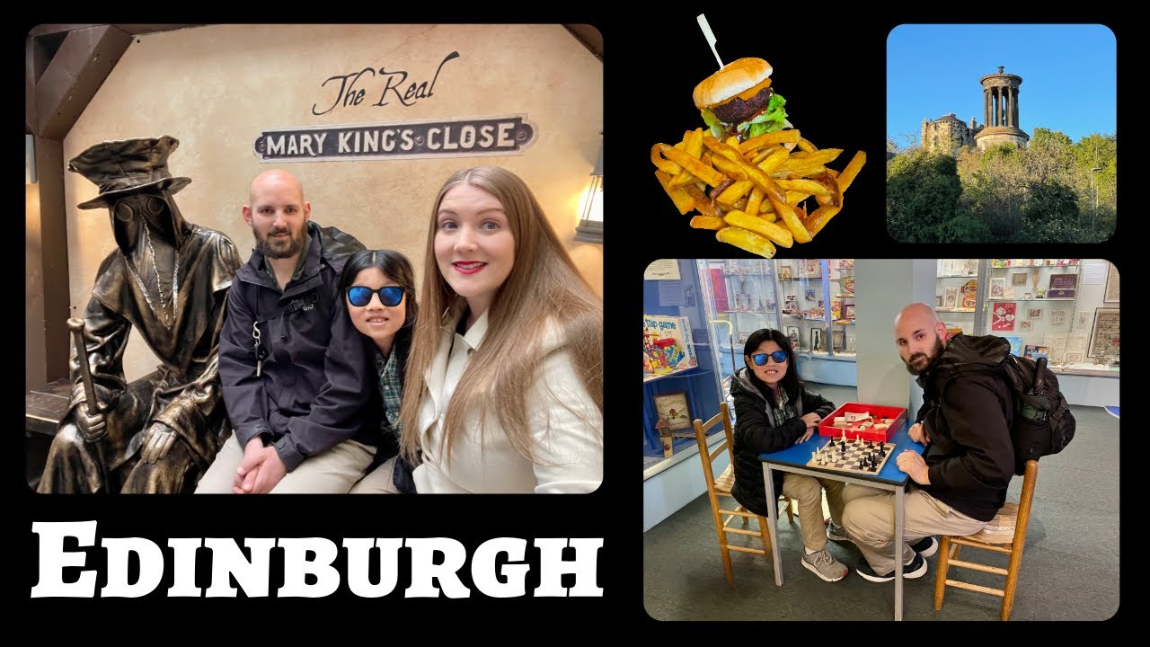 Edinburgh City Break Part 3 | Mary King's Close, Childhood Museum, Calton Hill, Vegan Burgers