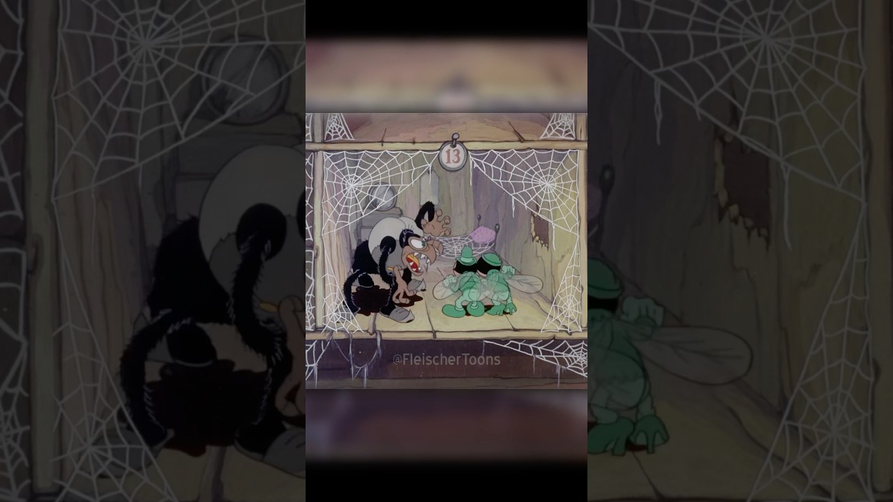 🕸️Cobweb Hotel🕸️ #fleischerstudios #animation #horror