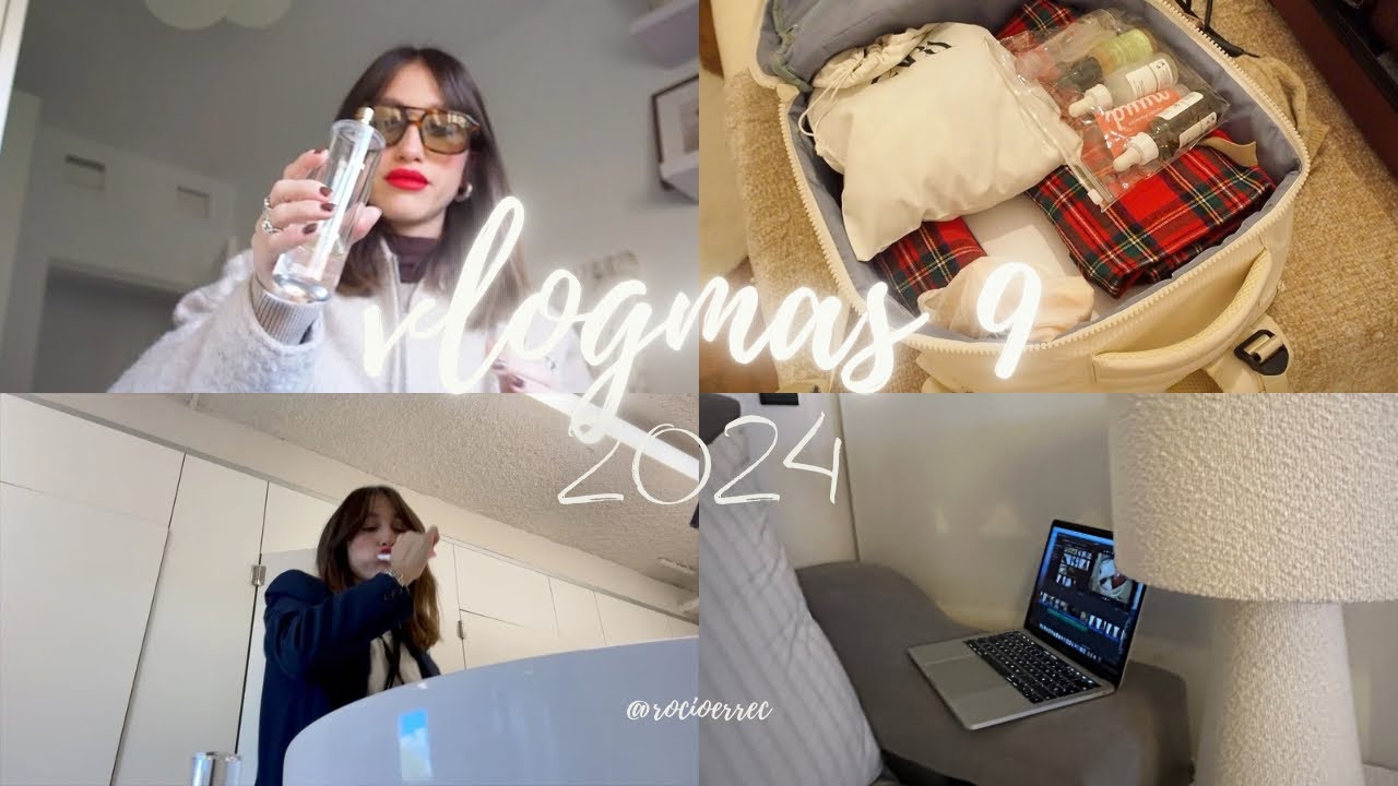 vlogmas #9 2024 | básicos para viajar unos días conmigo​⁠ @Rocío RC