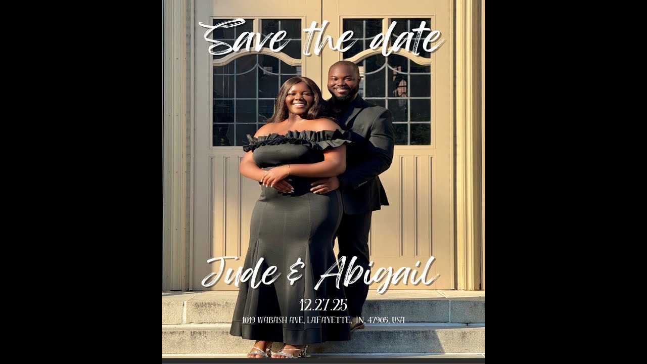 Wedding Ceremony Between Jude & Abigail. December 27, 2025.