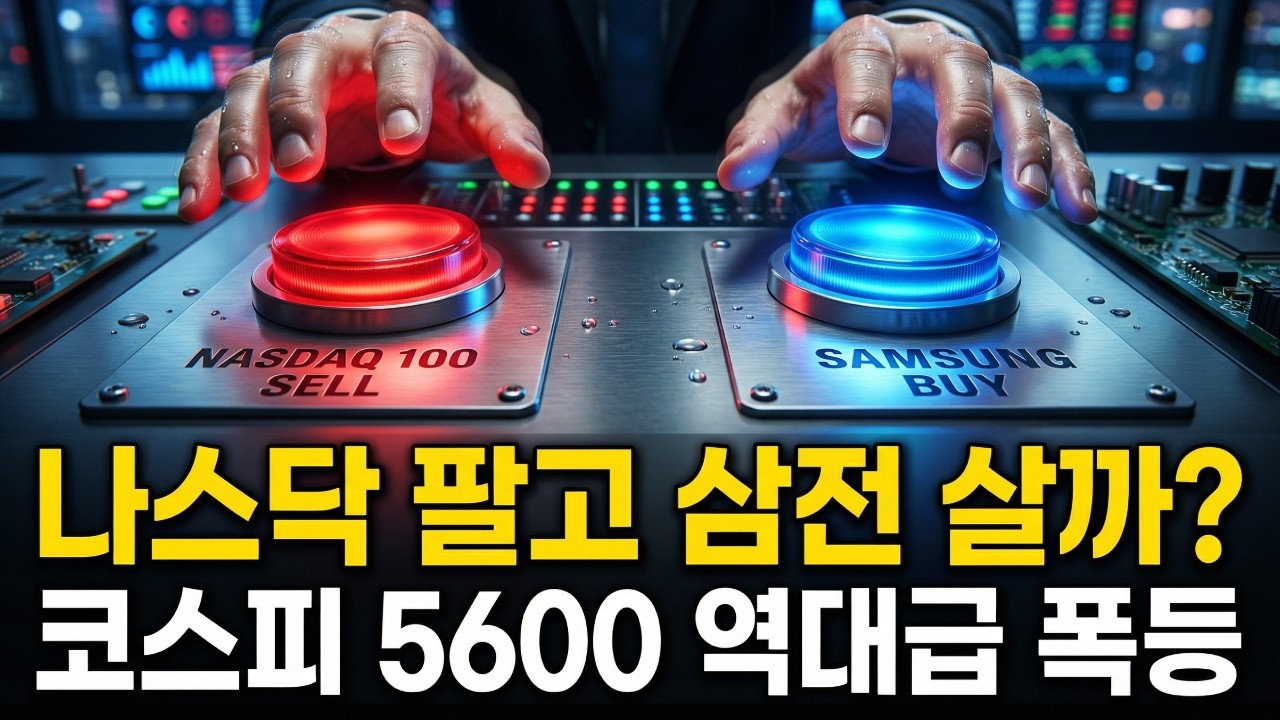 왜 나스닥은 멈추고 한국 주식만 폭주할까? 코스피 5600 돌파와 삼성전자 전망 (MSCI 선진국 편입 총정리)