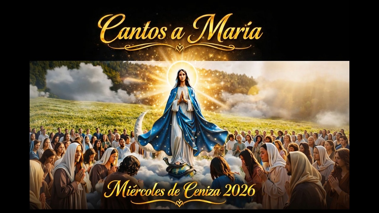 🔥 4. “1 HORA PODEROSA CON MARÍA | Miércoles de Ceniza 2026”